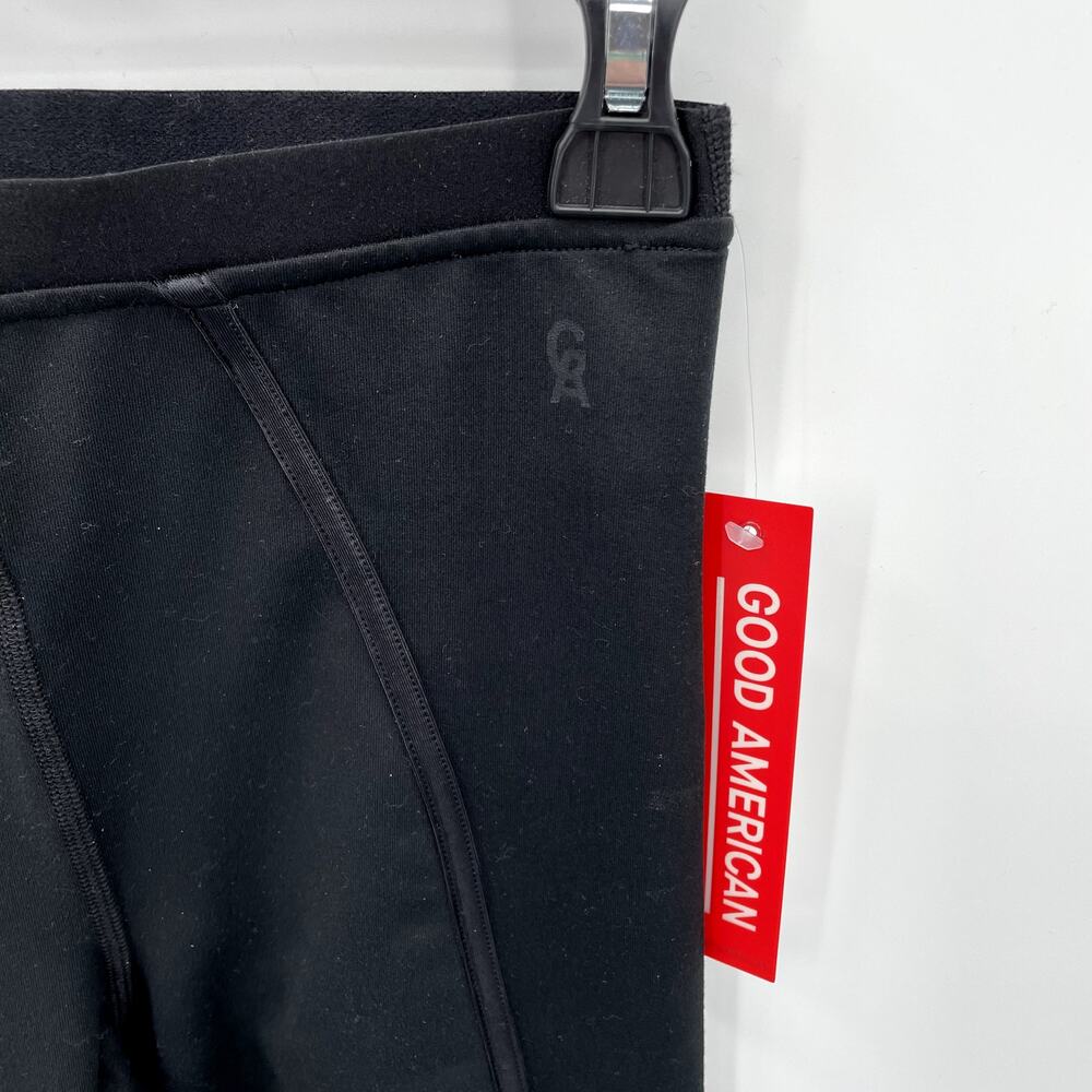 GOOD AMERICAN NWT Black Active Corset Seam Legging // Small - Picture 8 of 15